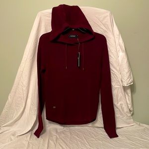 Ralph Lauren, NWT, burgundy sweater hoodie